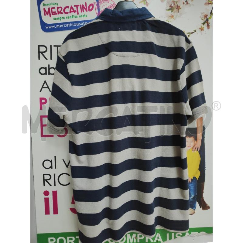 POLO UOMO RIGHE BLU GEOX | Mercatino dell'Usato Atripalda 2