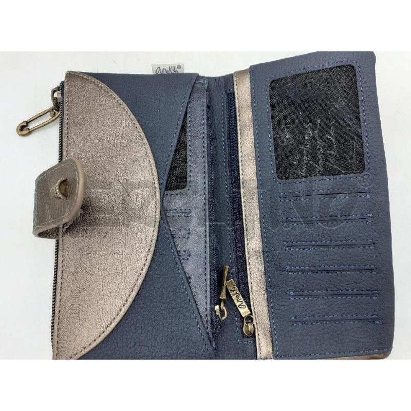 PORTA FOGLIO BLU ANEKKE | Mercatino dell'Usato Atripalda 3