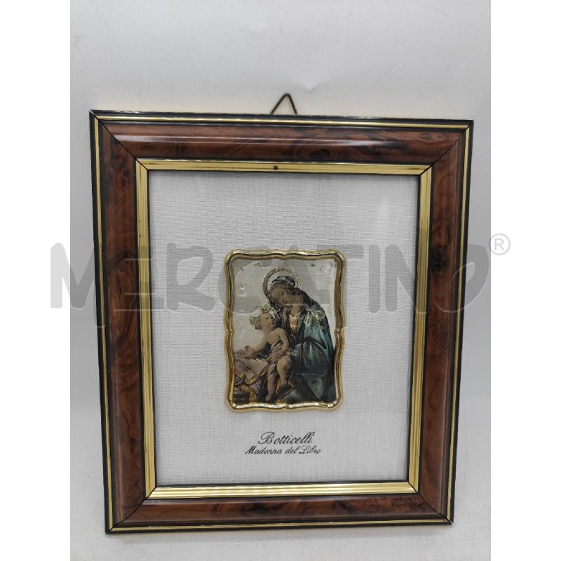 QUADRO MADONNA BOTTICELLI | Mercatino dell'Usato Atripalda 1