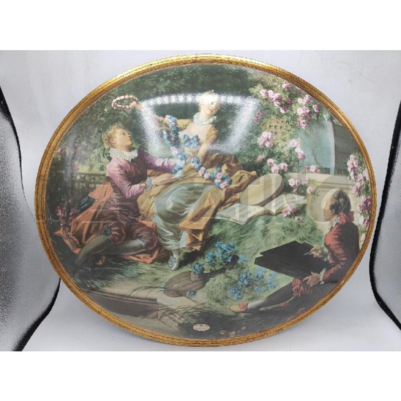 QUADRO OVALE DAMINI | Mercatino dell'Usato Atripalda 1