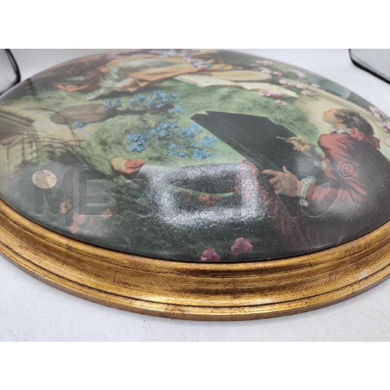 QUADRO OVALE DAMINI | Mercatino dell'Usato Atripalda 3