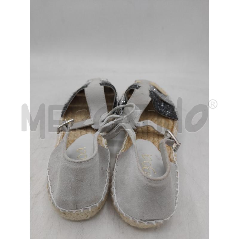 SANDALI DONNA LAMINATI PANNA LOGOA | Mercatino dell'Usato Atripalda 2
