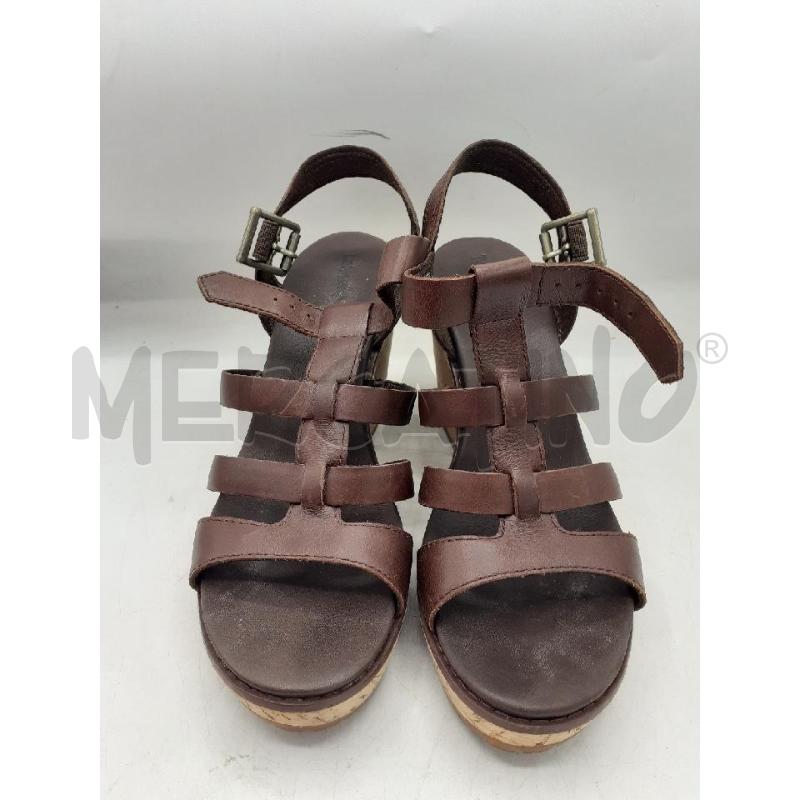 SANDALI DONNA MARRONE PELLE TIMBERLAND | Mercatino dell'Usato Atripalda 1
