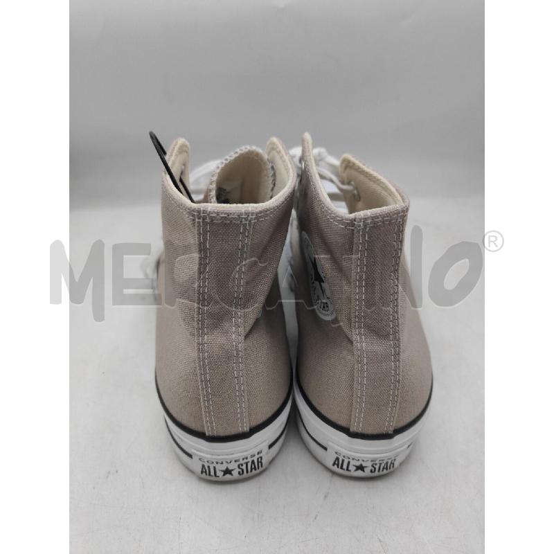 SCARPE DONNA BEIG TELA CONVERSE ALTE | Mercatino dell'Usato Atripalda 2