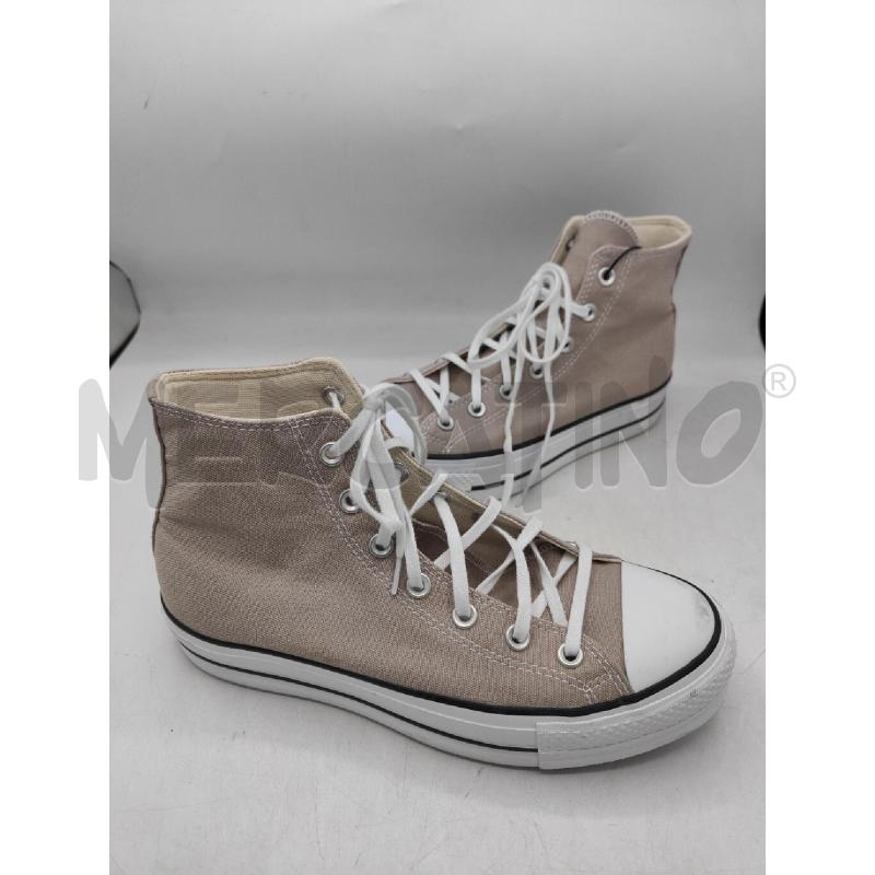 SCARPE DONNA BEIG TELA CONVERSE ALTE | Mercatino dell'Usato Atripalda 3