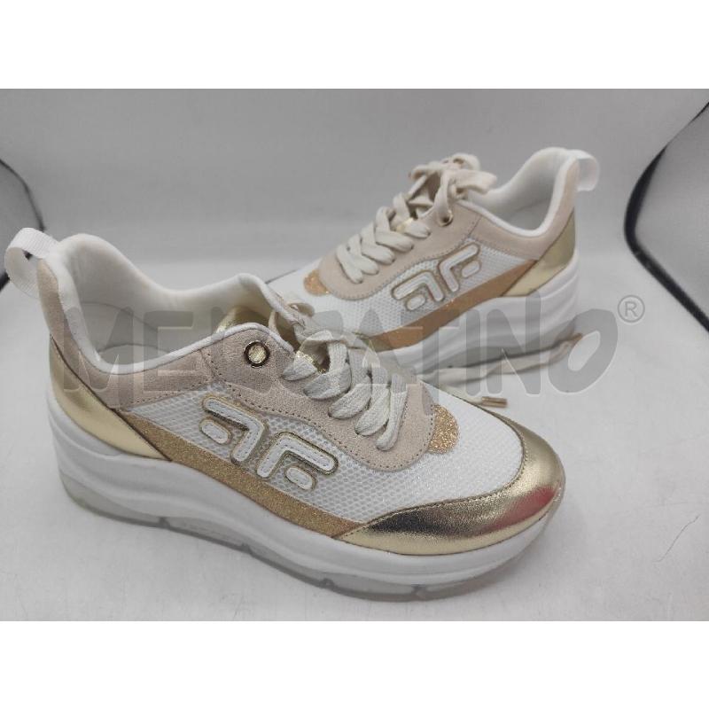 SCARPE DONNA BIANCHE DORATE FORNARINE | Mercatino dell'Usato Atripalda 3