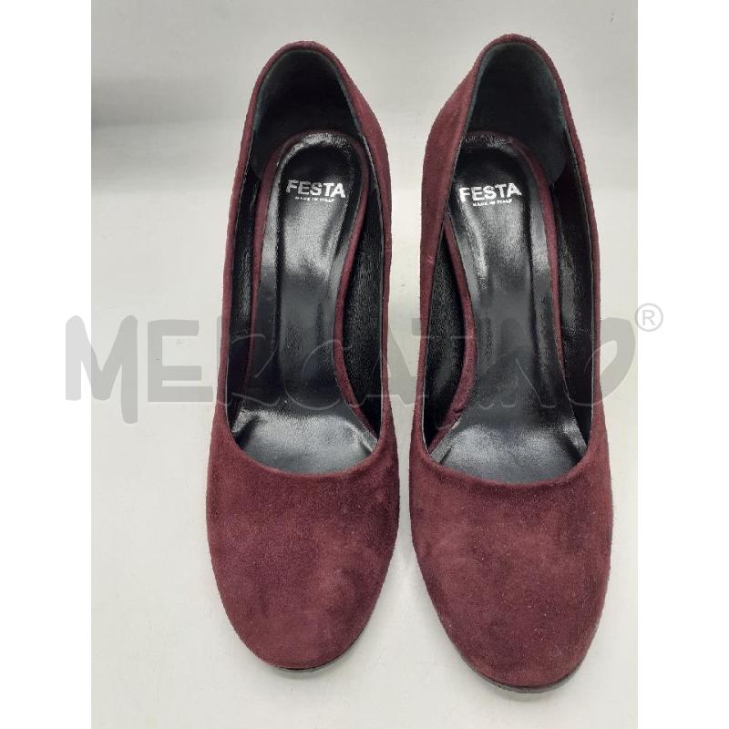 SCARPE DONNA BORDÒ CAMOSCIO FESTA | Mercatino dell'Usato Atripalda 1