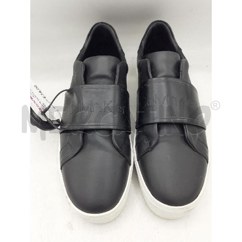 SCARPE DONNA NERE FASCIA CK | Mercatino dell'Usato Atripalda 1