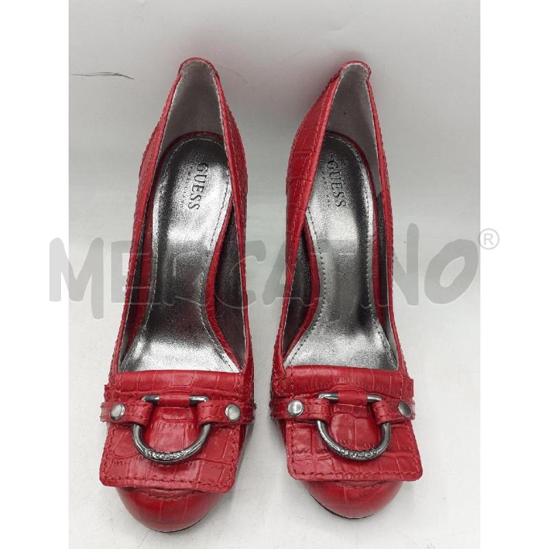 SCARPE DONNA ROSSE GUESS TACCO | Mercatino dell'Usato Atripalda 1