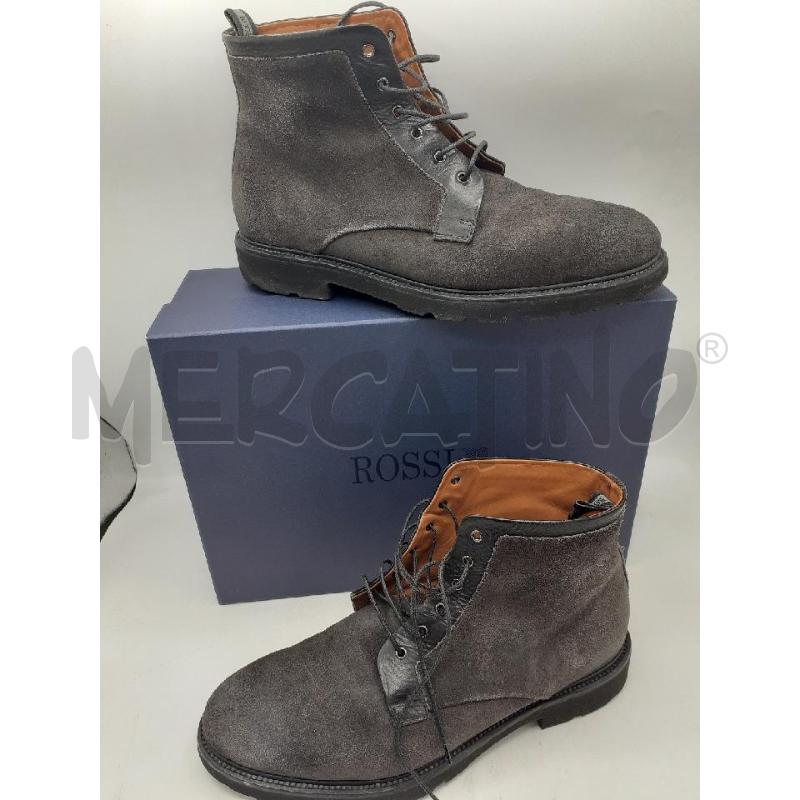 SCARPE UOMO GRIGE ALTE ROSSI | Mercatino dell'Usato Atripalda 1