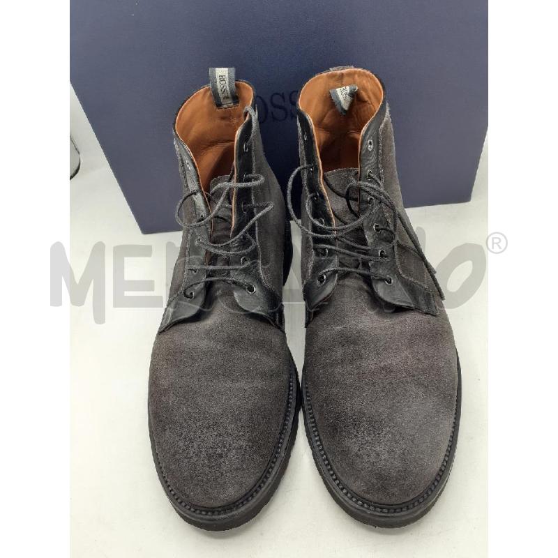 SCARPE UOMO GRIGE ALTE ROSSI | Mercatino dell'Usato Atripalda 3