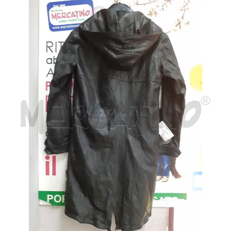 SPOLVERINO DONNA PELLE NERO THE | Mercatino dell'Usato Atripalda 2
