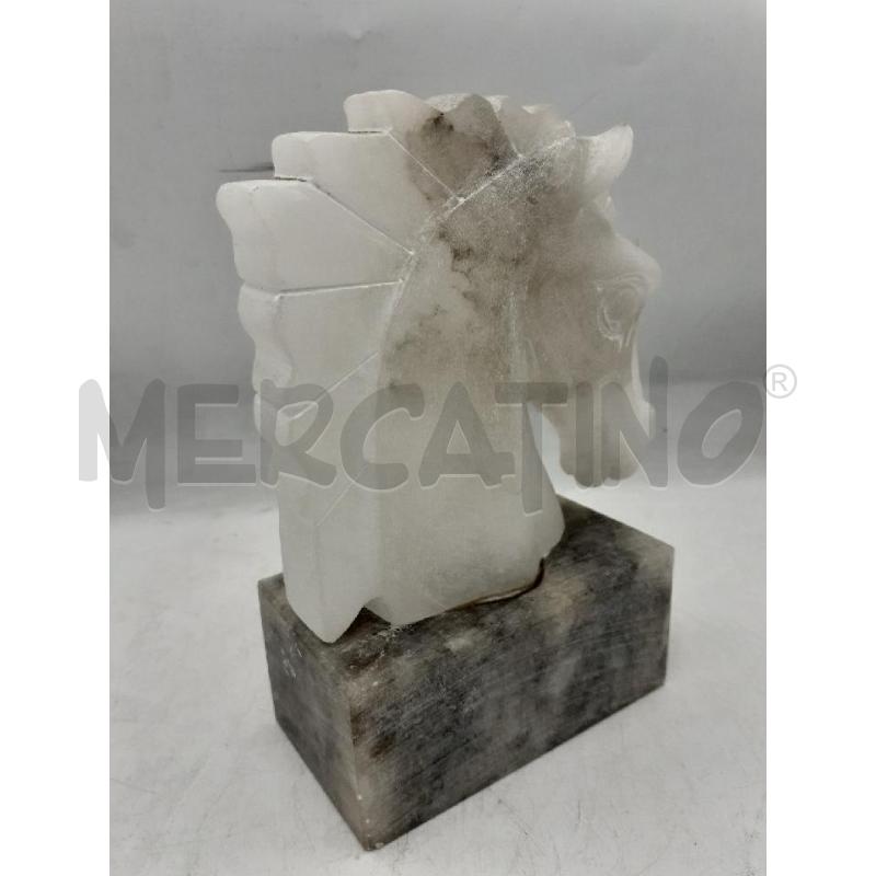 STATUA CAVALLO BASE MARMO | Mercatino dell'Usato Atripalda 2