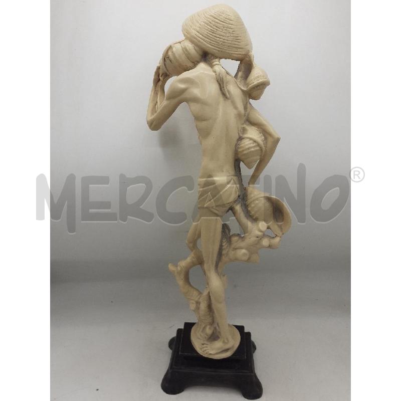 STATUA GIAPPONESE PESCATORE RESINA | Mercatino dell'Usato Atripalda 2