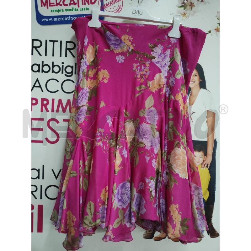 TOP +GONNA FIORI FUCSIA LUISA SPAGNOLI | Mercatino dell'Usato Atripalda 2