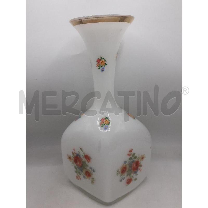 VASO BIANCO OPALIN FIORELL | Mercatino dell'Usato Atripalda 2