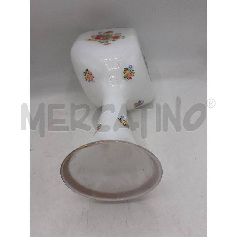 VASO BIANCO OPALIN FIORELL | Mercatino dell'Usato Atripalda 4
