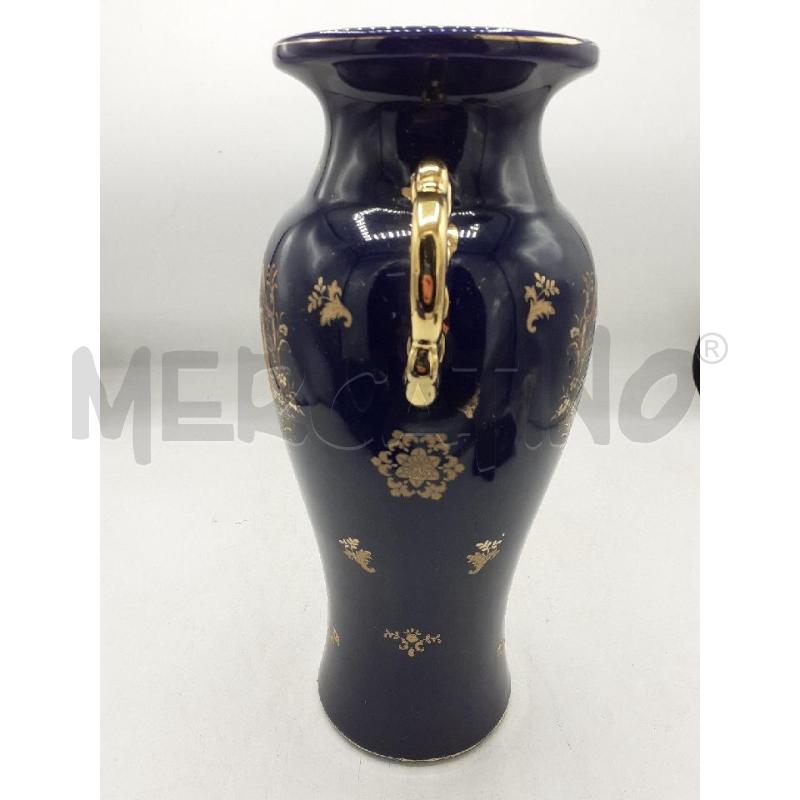 VASO BLUU DORATO LAGOON | Mercatino dell'Usato Atripalda 3