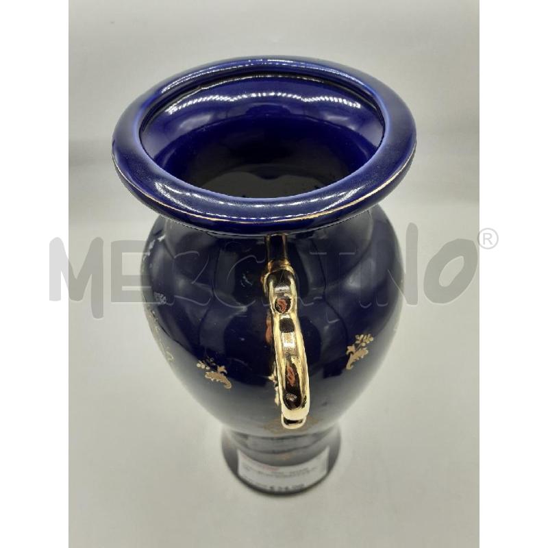VASO BLUU DORATO LAGOON | Mercatino dell'Usato Atripalda 4
