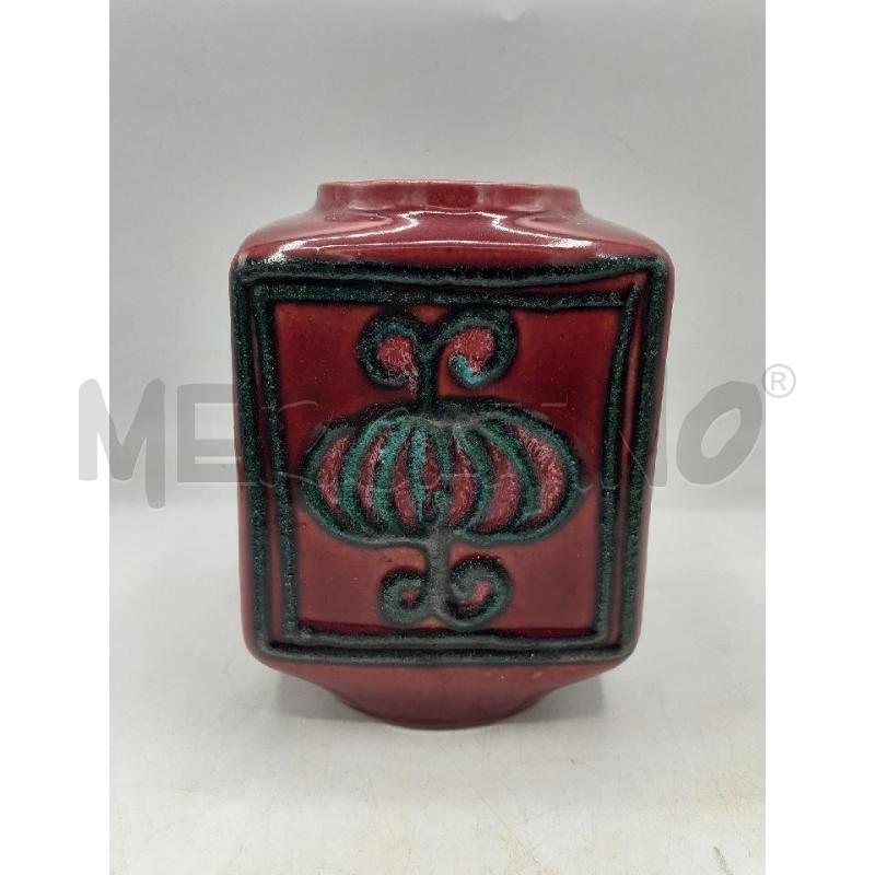 VASO CERAMICA BORDO DISEG VERDE | Mercatino dell'Usato Atripalda 1