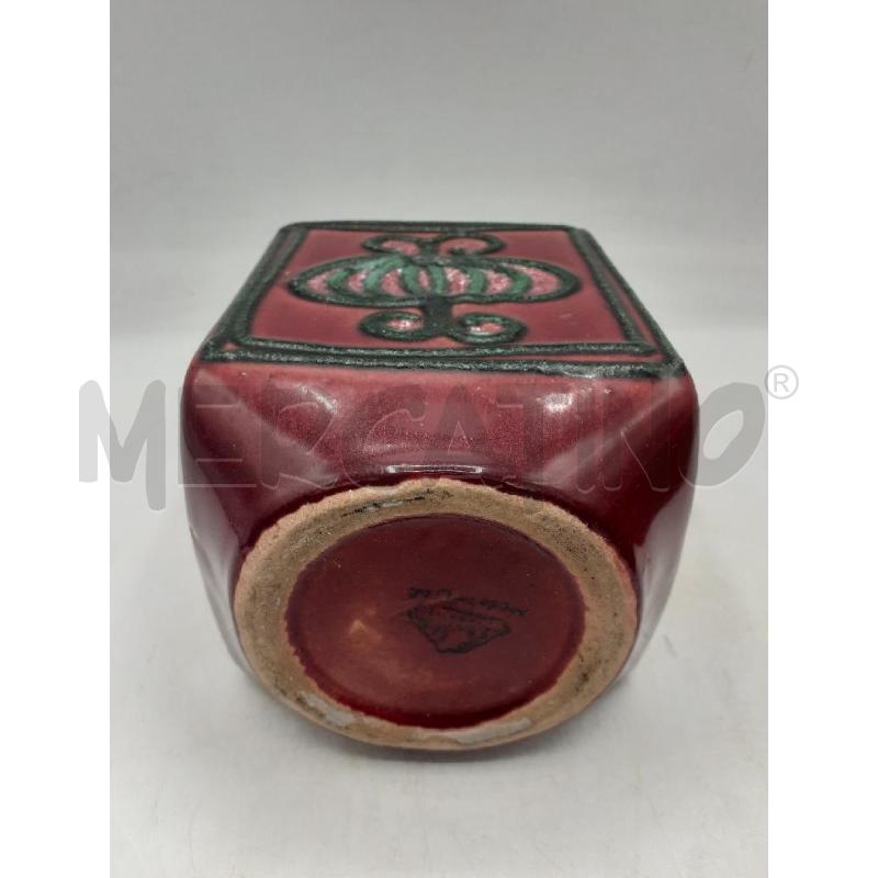 VASO CERAMICA BORDO DISEG VERDE | Mercatino dell'Usato Atripalda 3