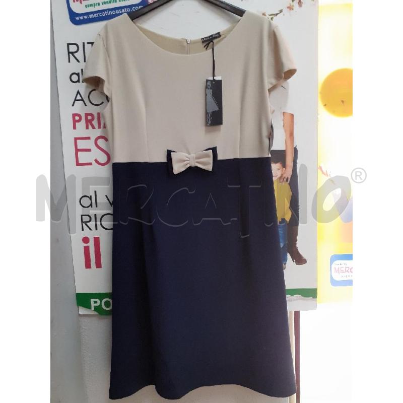 VESTITO DONNA BLU PANNA PRESTIGE | Mercatino dell'Usato Atripalda 1