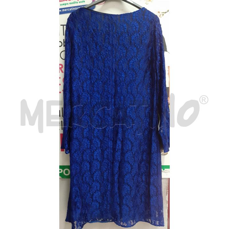 VESTITO DONNA MERLETTO LUISA VIOLA BLUET | Mercatino dell'Usato Atripalda 1