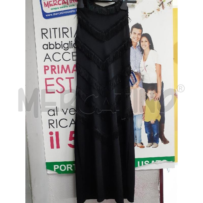 VESTITO DONNA NERO FRANGE RICHMOND | Mercatino dell'Usato Atripalda 1