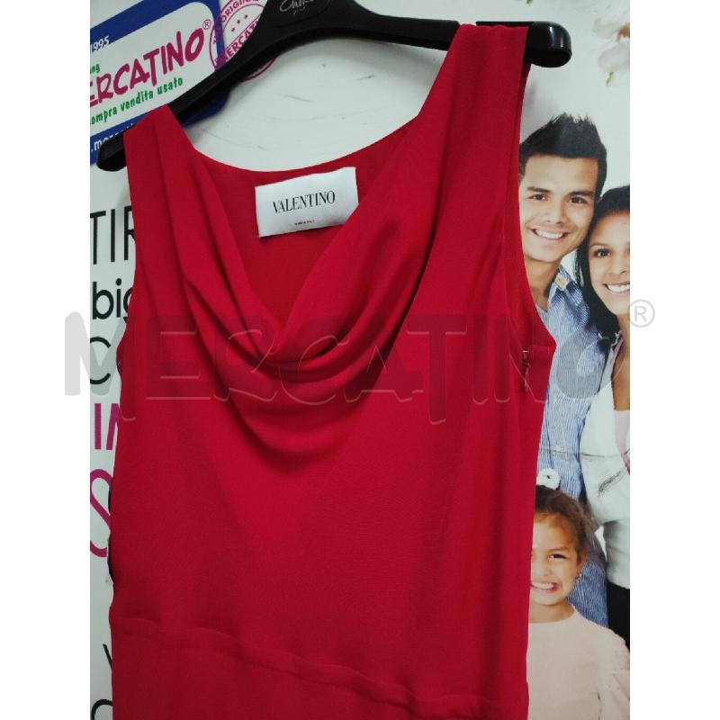 VESTITO DONNA ROSSO VALENTINO | Mercatino dell'Usato Atripalda 3