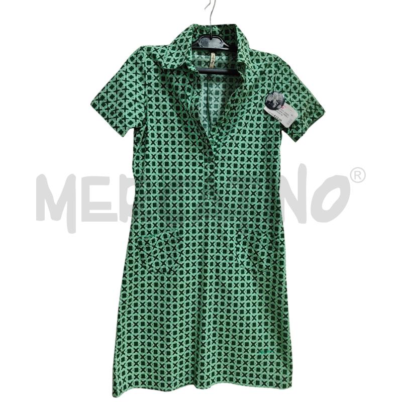 VESTITO DONNA VERDE CROCE PATRIZIA PEPE | Mercatino dell'Usato Atripalda 1