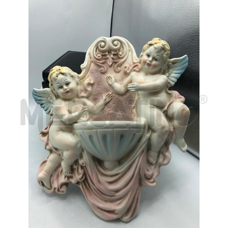 ACQUASANTIERA CERAMICA PUTTI  | Mercatino dell'Usato Avellino 1