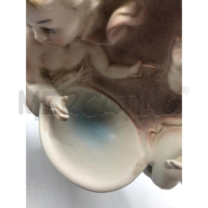 ACQUASANTIERA CERAMICA PUTTI  | Mercatino dell'Usato Avellino 3