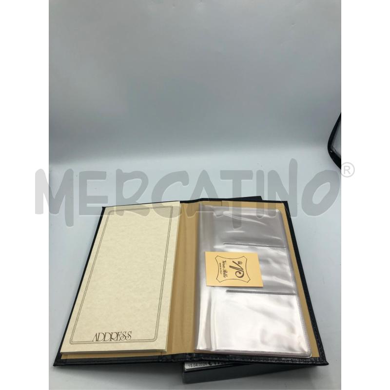 AGENDA CON PORTABIGLIETTINI  | Mercatino dell'Usato Avellino 2