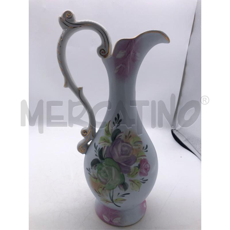 ANFORA CERAMICA DECORI FIORE | Mercatino dell'Usato Avellino 5