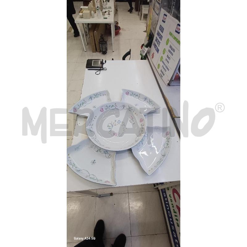 ANTIPASTIERA 5PEZZI FIORE | Mercatino dell'Usato Avellino 1