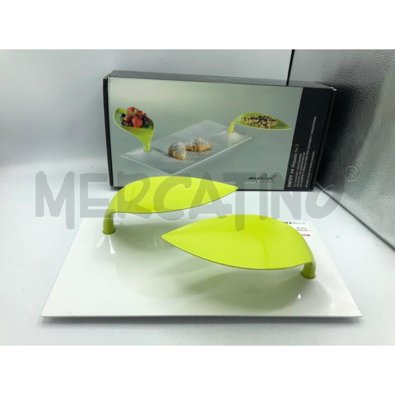 ANTIPASTIERA PLASTICA FOGLIE  | Mercatino dell'Usato Avellino 4