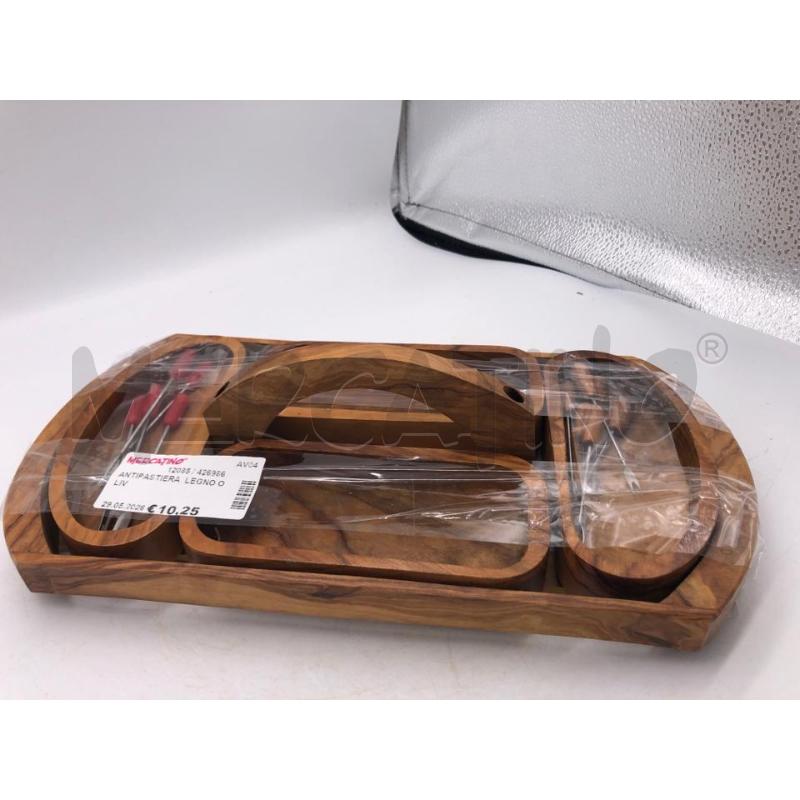 ANTIPASTIERA  LEGNO OLIV | Mercatino dell'Usato Avellino 3