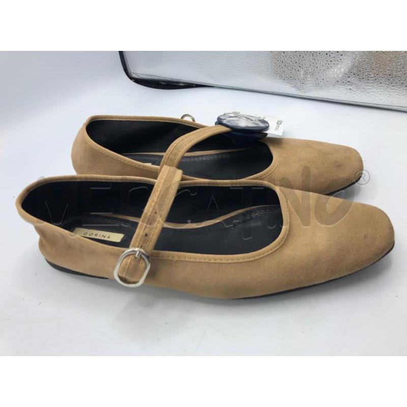 BALLERINA BEIGE CORINA 40 CAMOSC | Mercatino dell'Usato Avellino 1