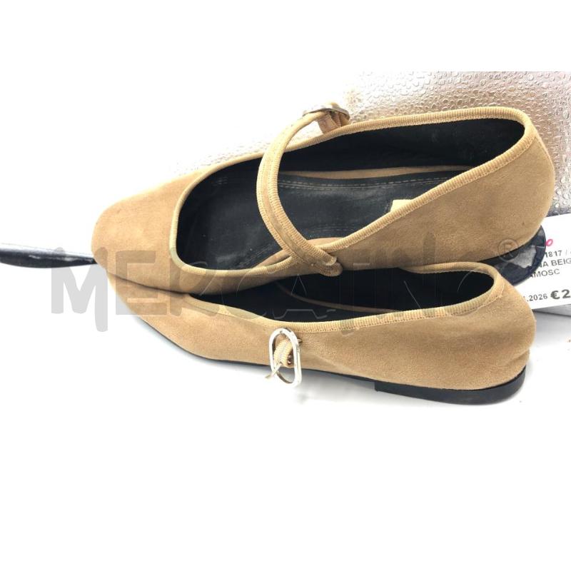 BALLERINA BEIGE CORINA 40 CAMOSC | Mercatino dell'Usato Avellino 3