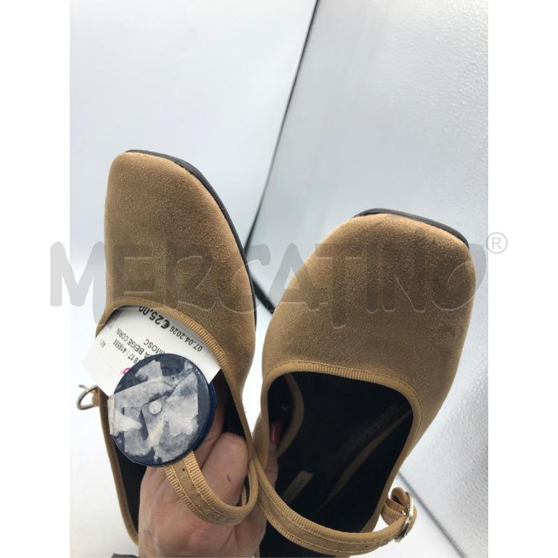 BALLERINA BEIGE CORINA 40 CAMOSC | Mercatino dell'Usato Avellino 4