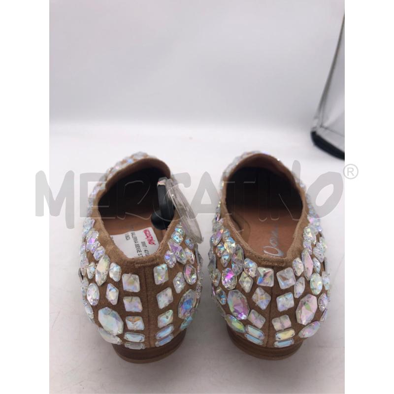 BALLERINA BEIGE STRASS IBIZA | Mercatino dell'Usato Avellino 4