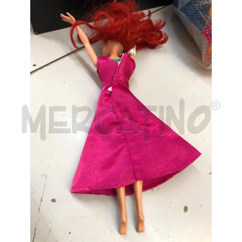 BARBIE LA SIRENETTA VESTITO ROSA  | Mercatino dell'Usato Avellino 4