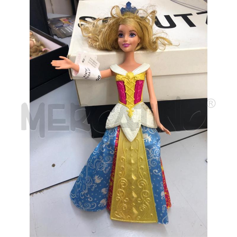 BARBIE PRINCIPESSA AURORA  | Mercatino dell'Usato Avellino 4