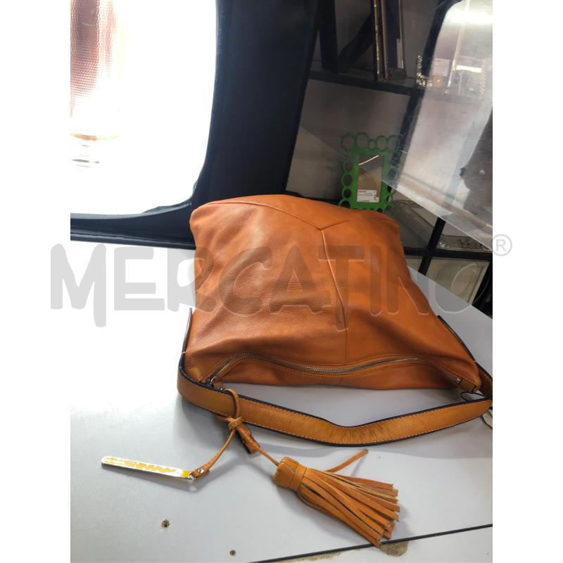 BORSA DONNA ARANCIO CROMIA PELLE | Mercatino dell'Usato Avellino 3