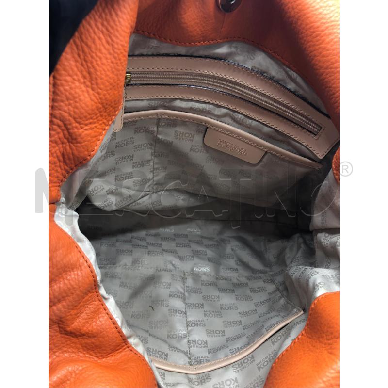 BORSA DONNA ARANCIO MICAHEL KORS  | Mercatino dell'Usato Avellino 5