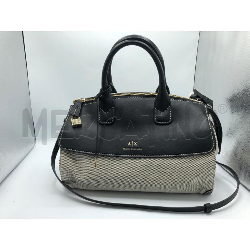BORSA DONNA ARMANI EXCHANGE NERA STOFFA  | Mercatino dell'Usato Avellino 1