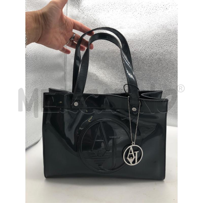 BORSA DONNA ARMANI GRIGIO LUCID | Mercatino dell'Usato Avellino 1