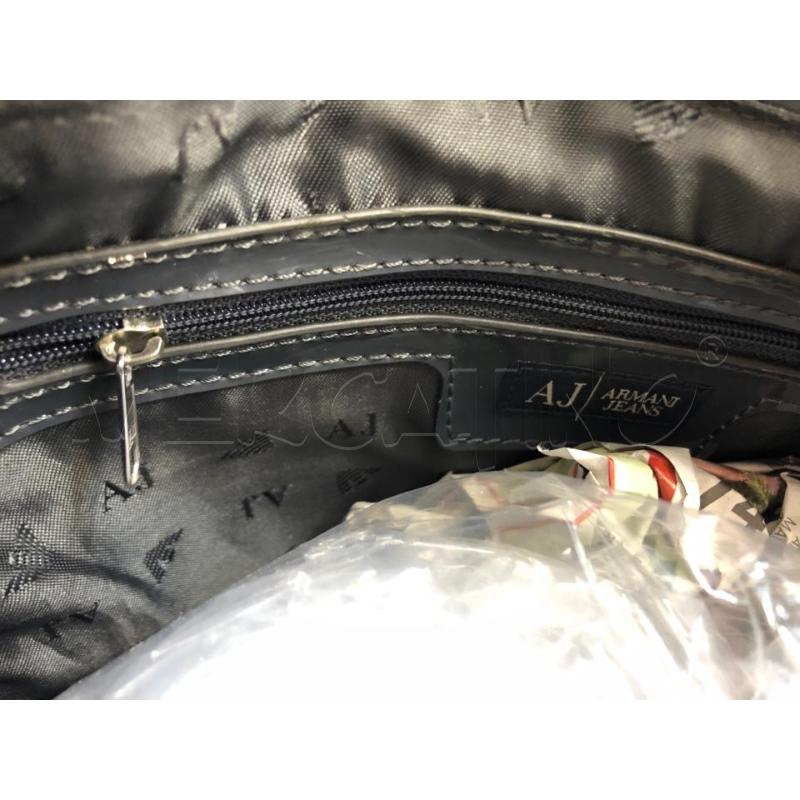 BORSA DONNA ARMANI GRIGIO LUCID | Mercatino dell'Usato Avellino 3