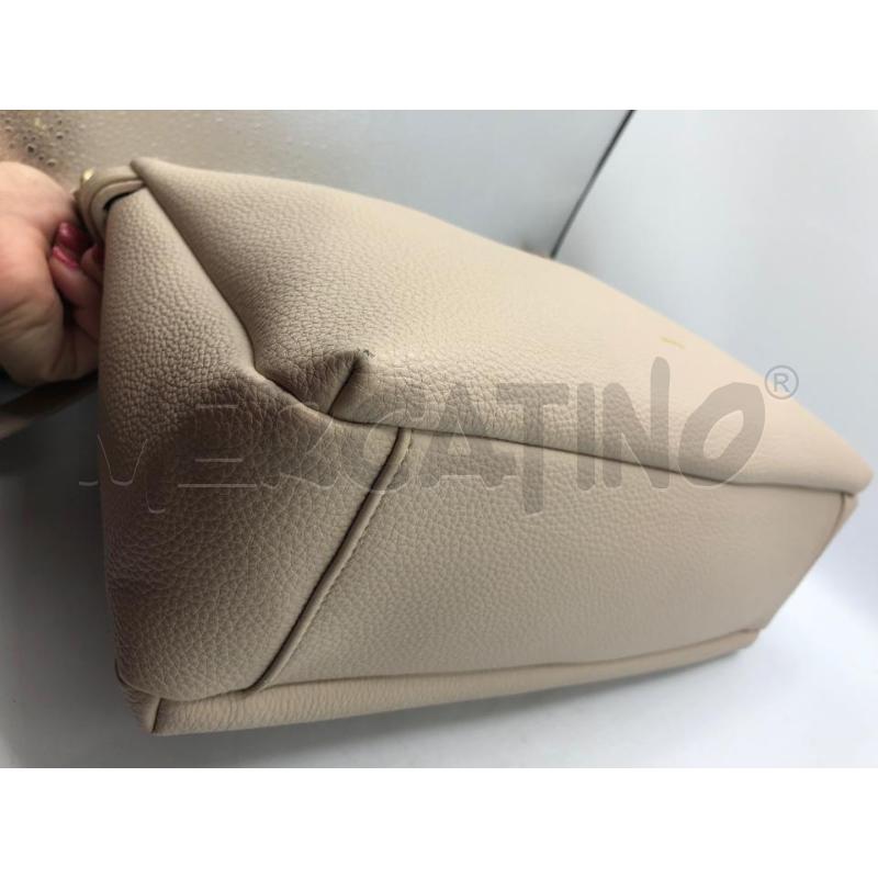 BORSA DONNA BEIGE MIRIADE CHIUSURA CALAMIT | Mercatino dell'Usato Avellino 3