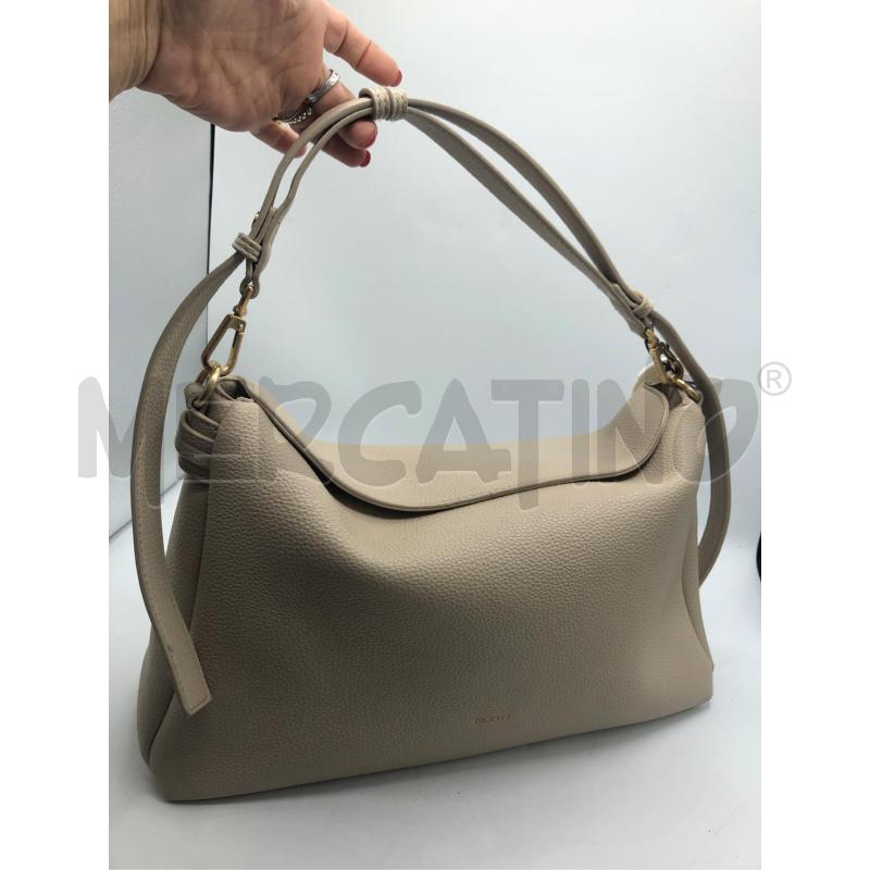BORSA DONNA BEIGE MIRIADE CHIUSURA CALAMIT | Mercatino dell'Usato Avellino 5